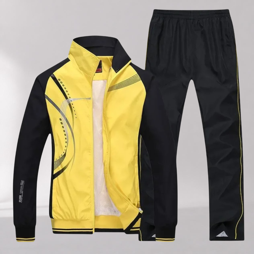 Ensemble de Sport Homme avec Veste Zippée et Jogger