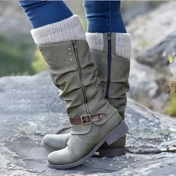 Bottes d’Hiver Isolées Thermiques – Semelle Antidérapante