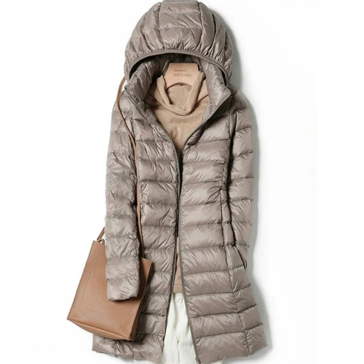 Veste Longue D'hiver Pour Femmes | Capuche