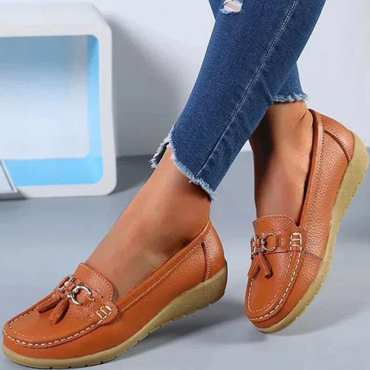Léa | Mocassins pour Femme | À Franges, Slip-On & Décontractés