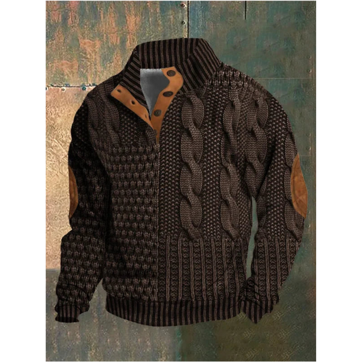 Joziah | Pull Tricoté D'Hiver Pour Hommes