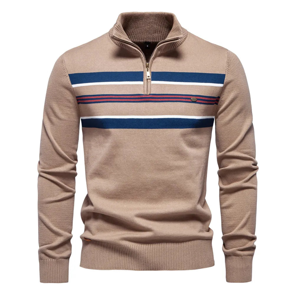 Leandro | Pull Fermeture Éclair Pour Homme