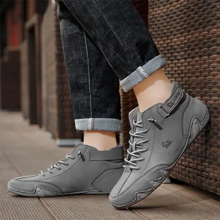 Hommes Décontractés Chaussures À Cheville Pieds Nus | Extérieur