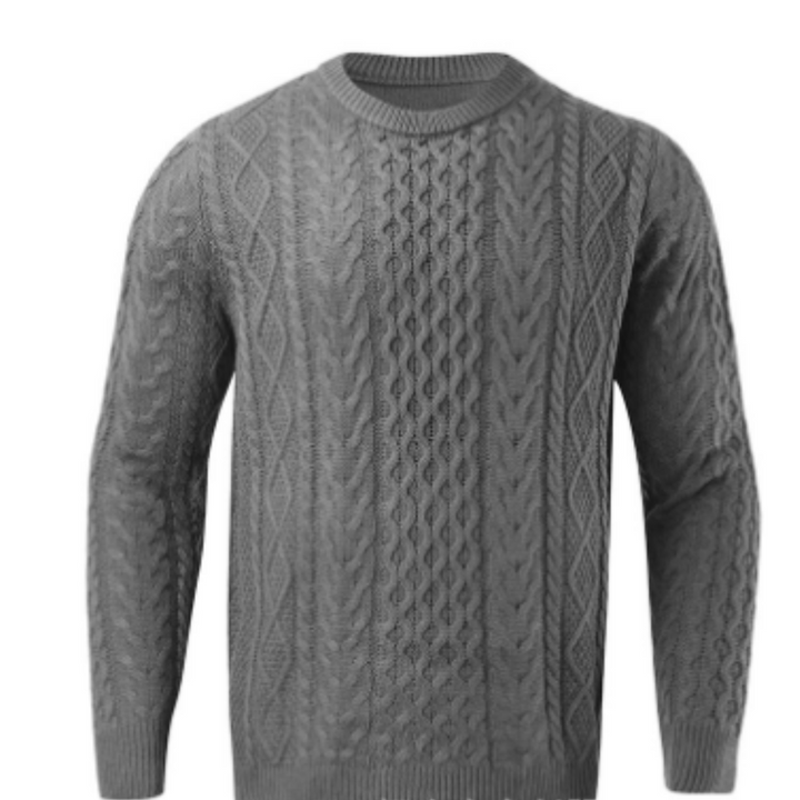 Wayne | Pull Col Rond D'hiver Pour Homme | Chaud