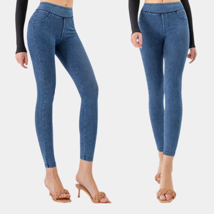 Mira | Leggings En Denim Pour Femmes