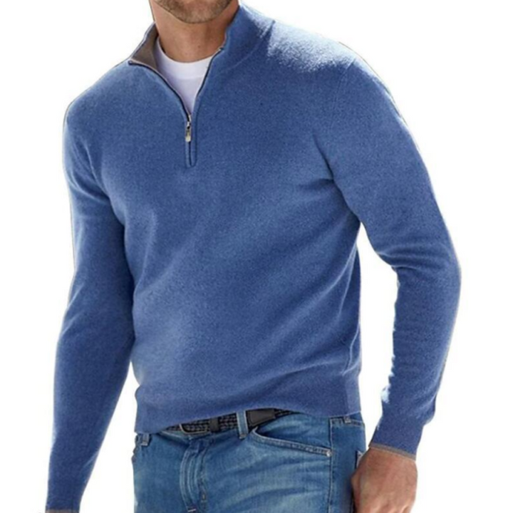 Jamal | Pull Chaud Pour Homme | Fermeture éclair