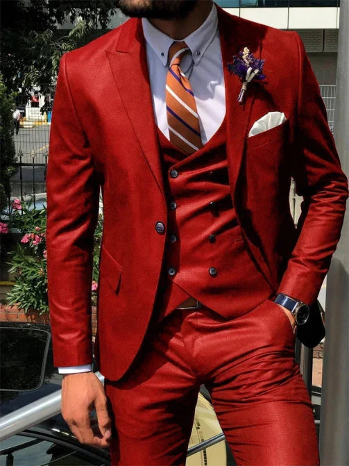 Costume 3 Pièces Sur Mesure Invité De Mariage Pour Homme | Classique