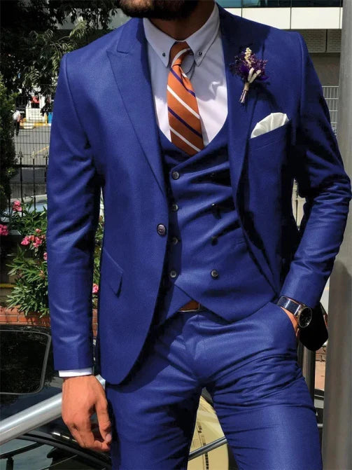 Costume 3 Pièces Sur Mesure Invité De Mariage Pour Homme | Classique