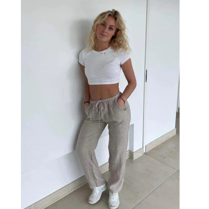Wendel | Pantalon à Cordon Pour Femmes