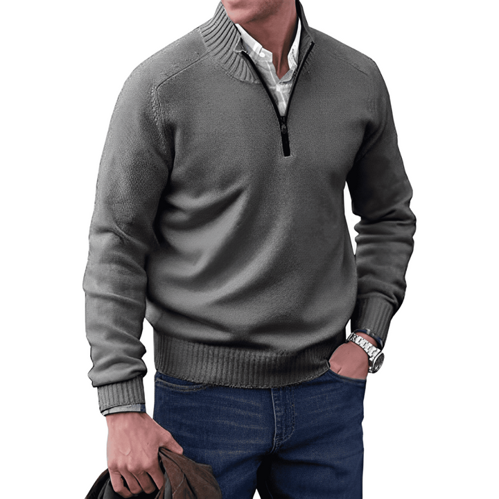 Kole | Pull Zippé Chaud Pour Homme