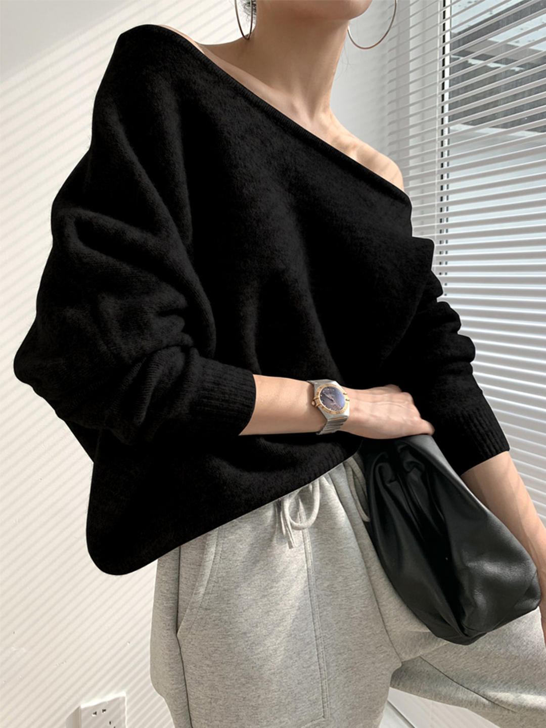 Tamia | Pull Asymétrique Pour Femmes | Chaude