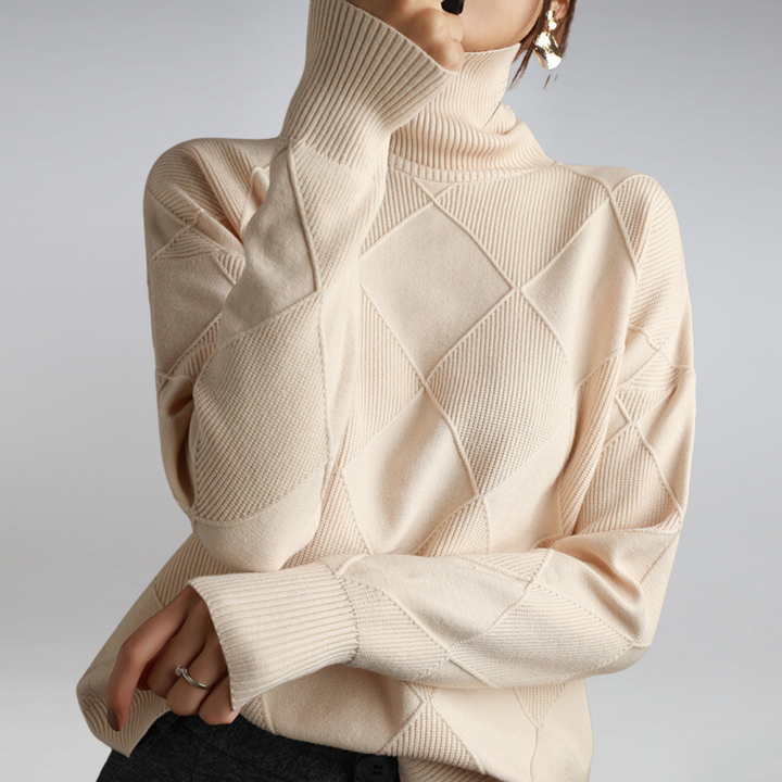 Hellen | Pull À Col Roulé Pour Femmes | Chaude