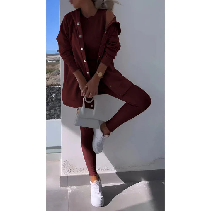 Ensemble Lounge Trois Pièces Pour Femmes | Confortable