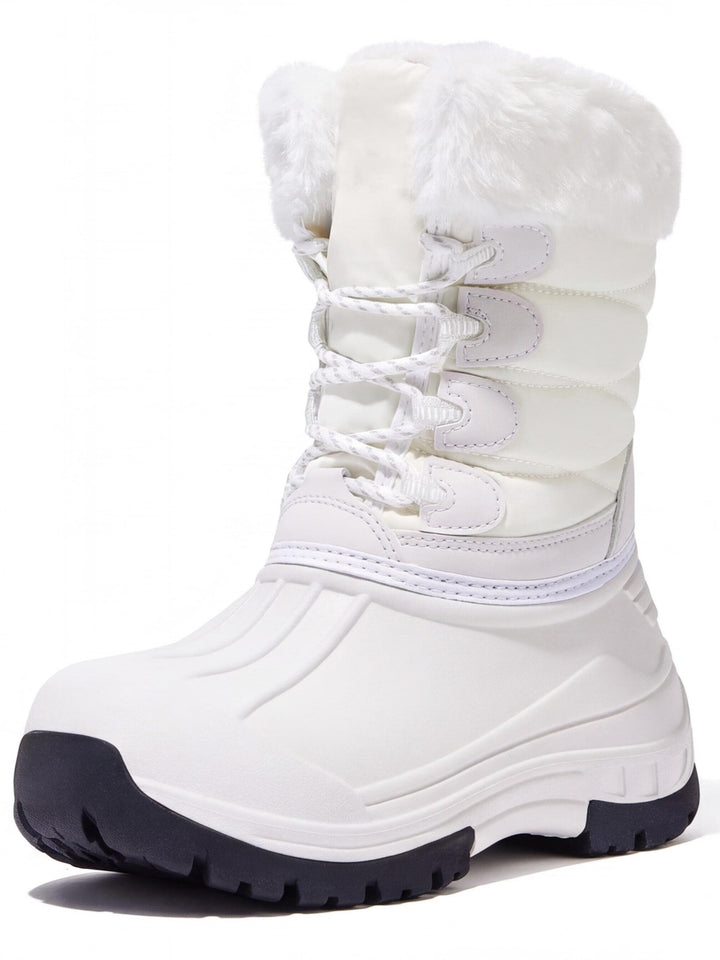 Women's Waterproof Snow Boots with Fur Lining