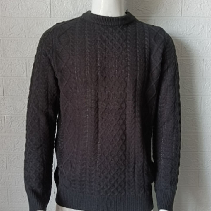 Wayne | Pull Col Rond D'hiver Pour Homme | Chaud