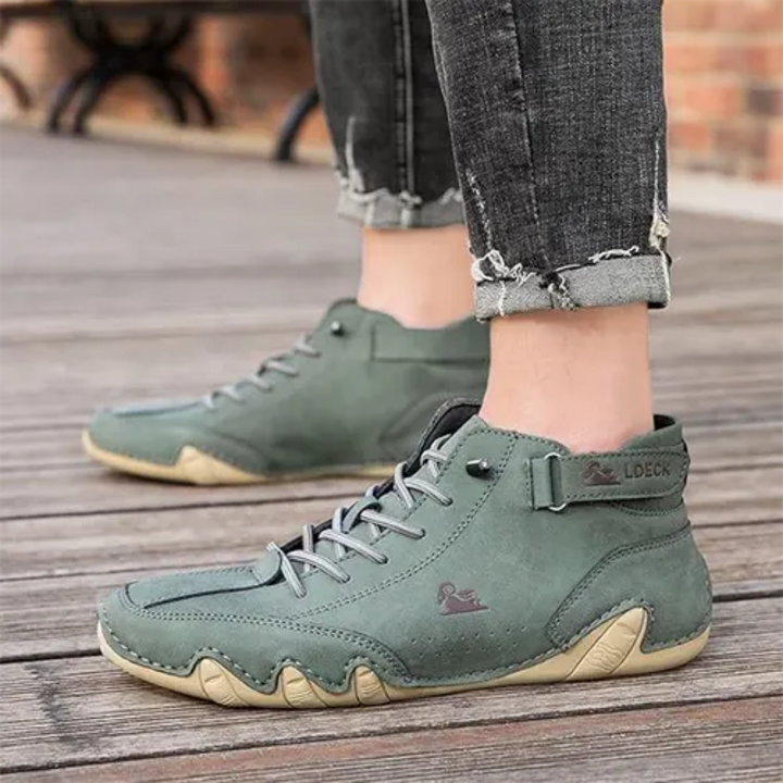 Hommes Décontractés Chaussures À Cheville Pieds Nus | Extérieur