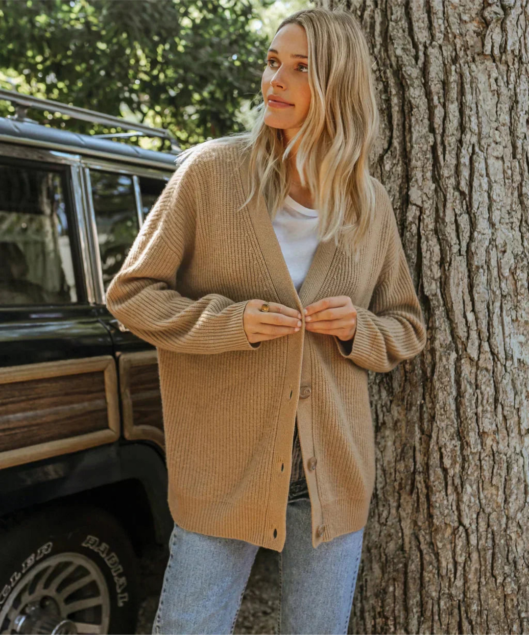 Raelyn | Cardigan à Col En V Pour Femmes