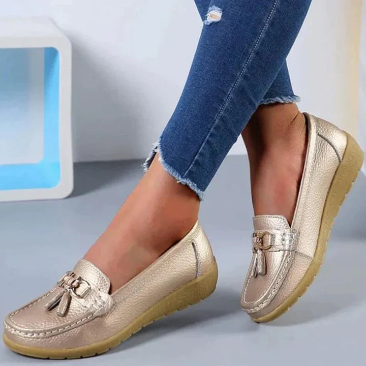 Léa | Mocassins pour Femme | À Franges, Slip-On & Décontractés
