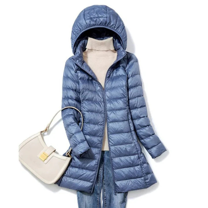 Veste Longue D'hiver Pour Femmes | Capuche