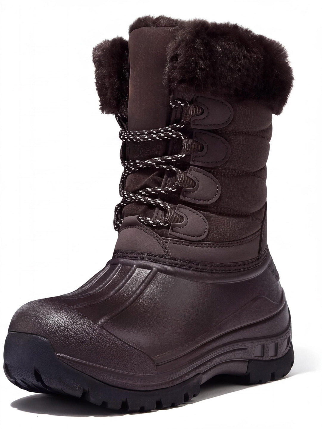 Women's Waterproof Snow Boots with Fur Lining