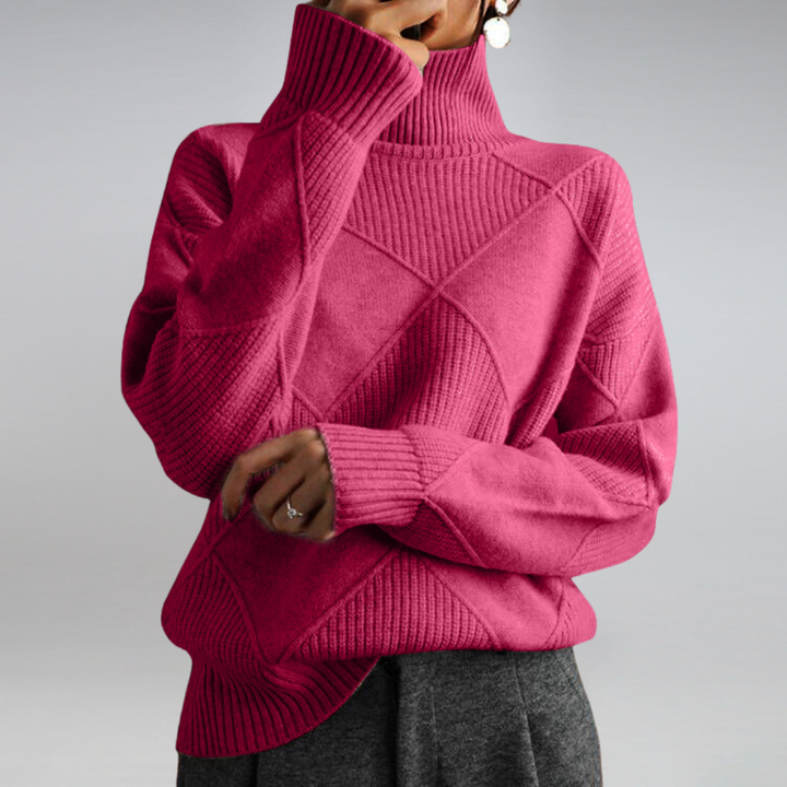 Hellen | Pull À Col Roulé Pour Femmes | Chaude
