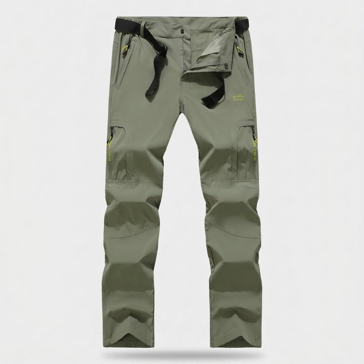 Pantaloni da trekking da uomo leggeri, ad asciugatura rapida ed elasticizzati