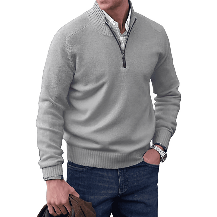 Kole | Pull Zippé Chaud Pour Homme