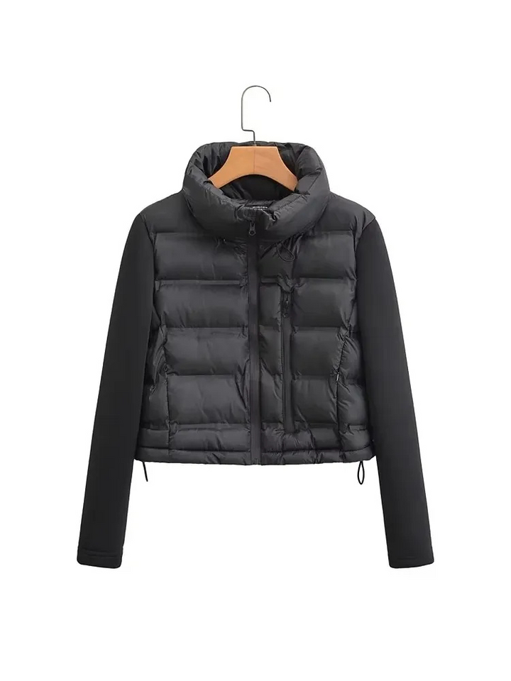 Farah | Veste à Patte Zippée Pour Femmes | Noir
