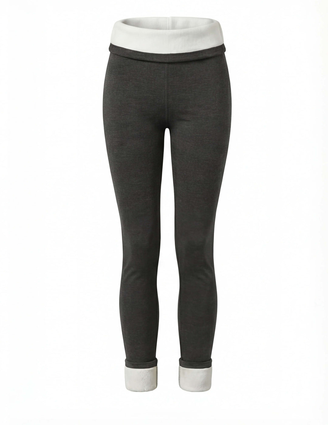 Legging Femme Doublé Polaire Taille Haute
