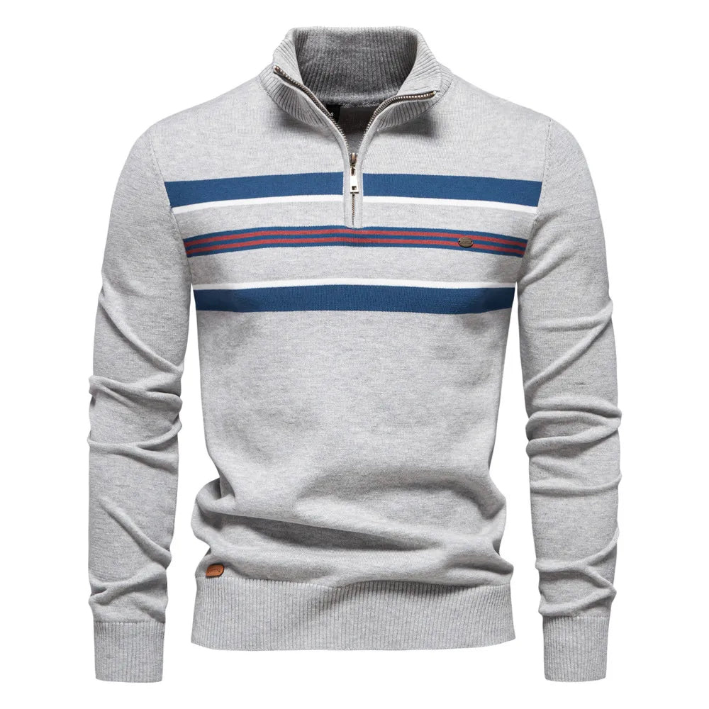 Leandro | Pull Fermeture Éclair Pour Homme