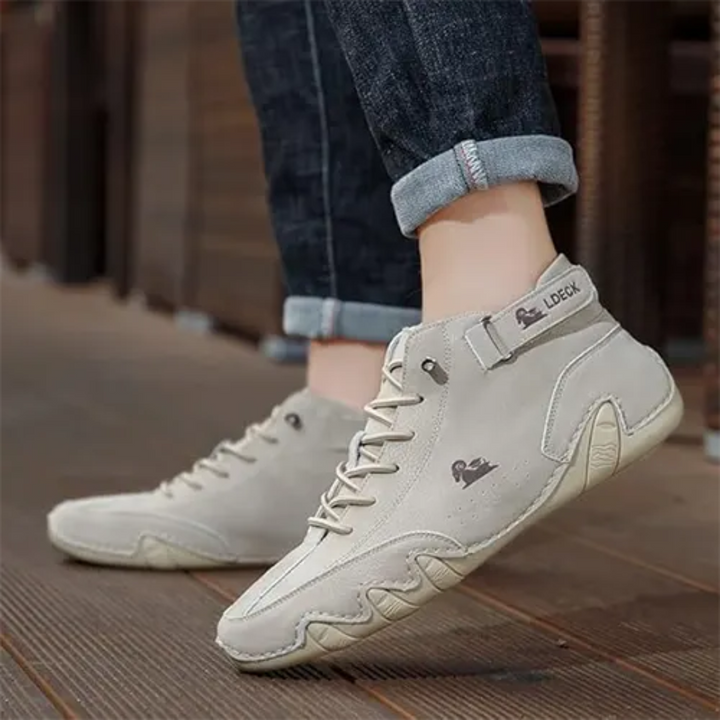 Hommes Décontractés Chaussures À Cheville Pieds Nus | Extérieur