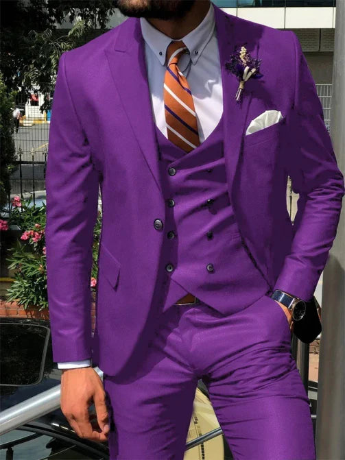 Costume 3 Pièces Sur Mesure Invité De Mariage Pour Homme | Classique