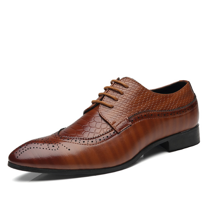 Chaussures Invité De Mariage À Lacets Pour Homme | Extrémité De L'aile