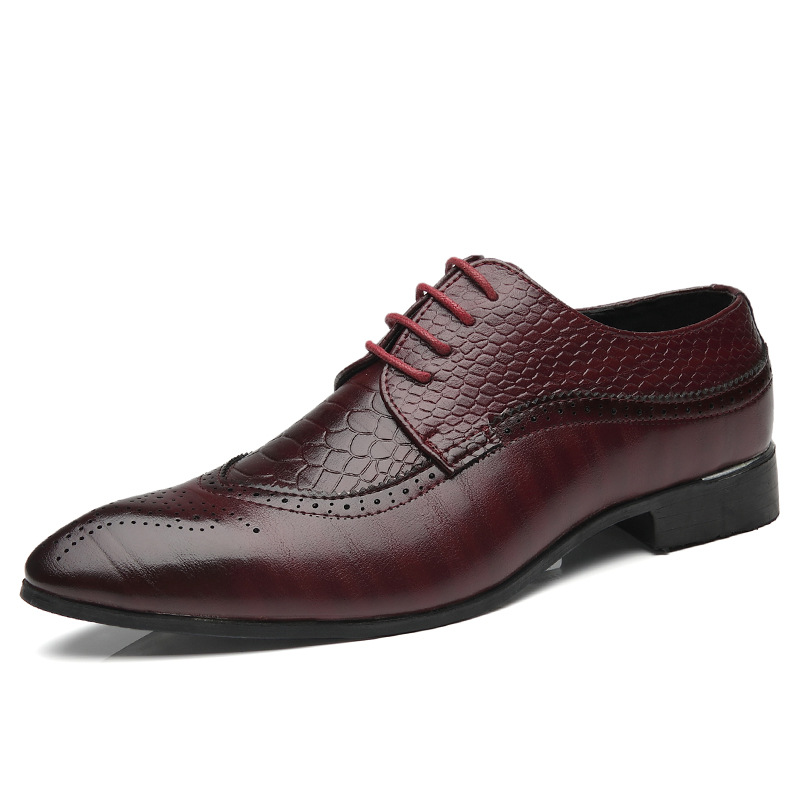Chaussures Invité De Mariage À Lacets Pour Homme | Extrémité De L'aile