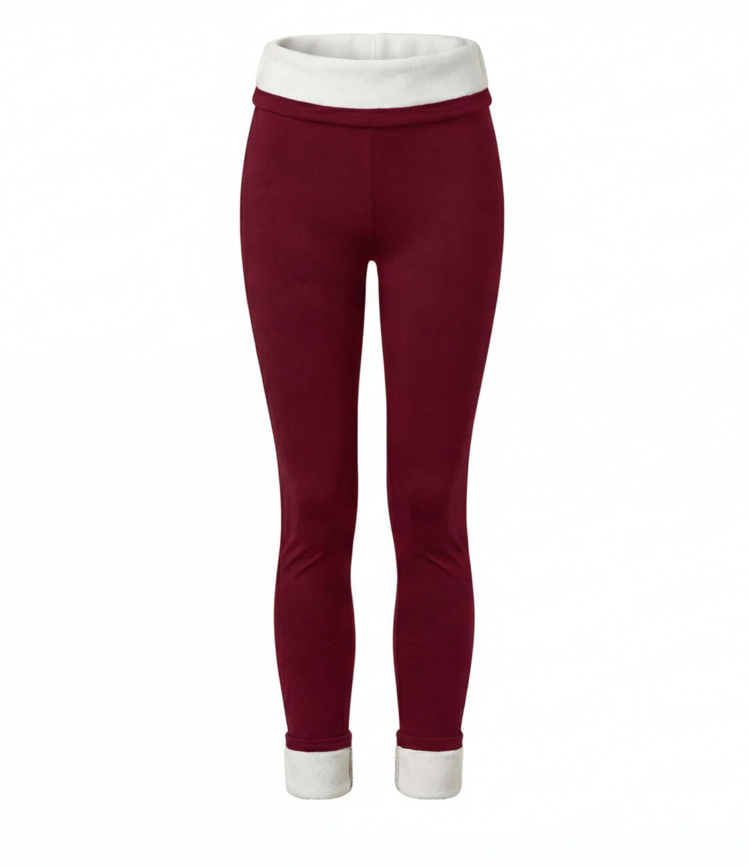 Legging Femme Doublé Polaire Taille Haute