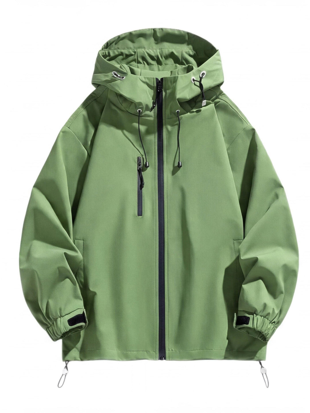 Men's Waterproof Hiking Jacket with Adjustable Hood