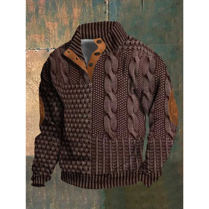 Joziah | Pull Tricoté D'Hiver Pour Hommes