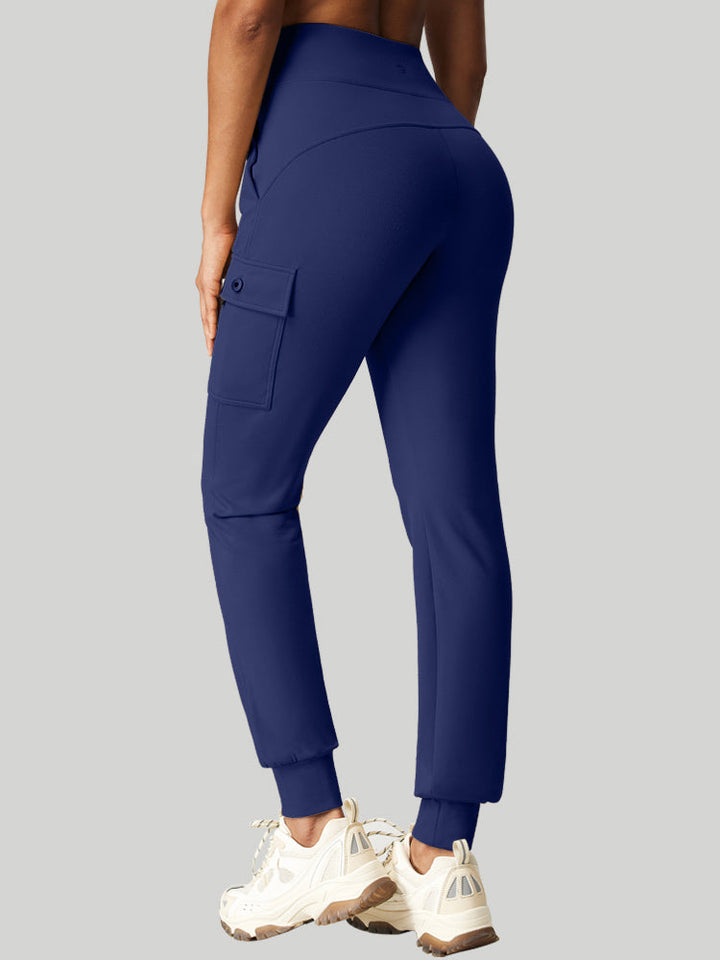 Jogger Cargo Femme Doublé Polaire Déperlant Avec Cordon De Serrage