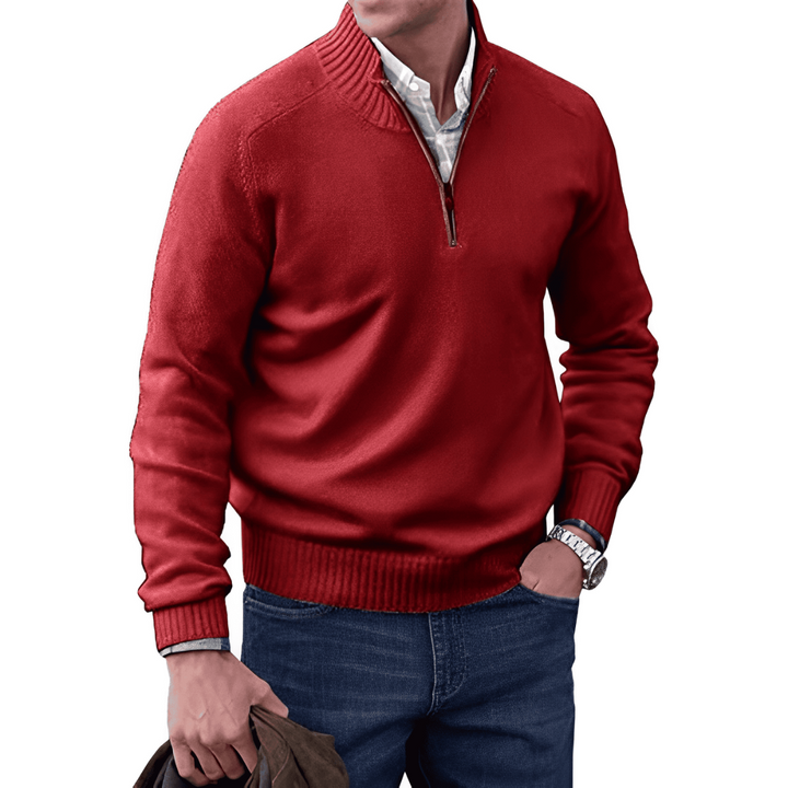 Kole | Pull Zippé Chaud Pour Homme