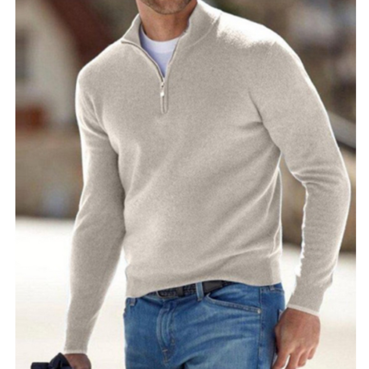Jamal | Pull Chaud Pour Homme | Fermeture éclair