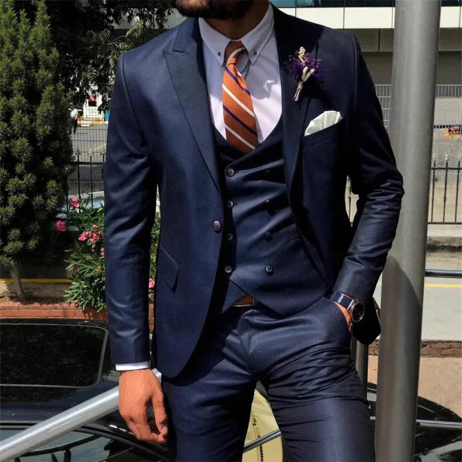Costume 3 Pièces Sur Mesure Invité De Mariage Pour Homme | Classique