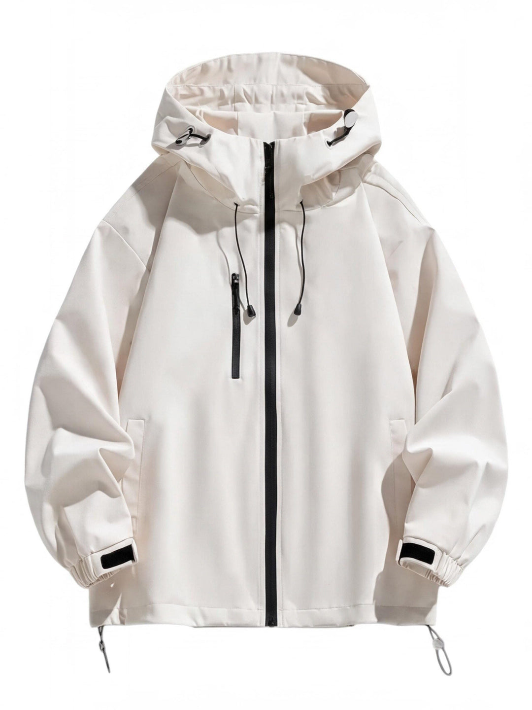 Men's Waterproof Hiking Jacket with Adjustable Hood