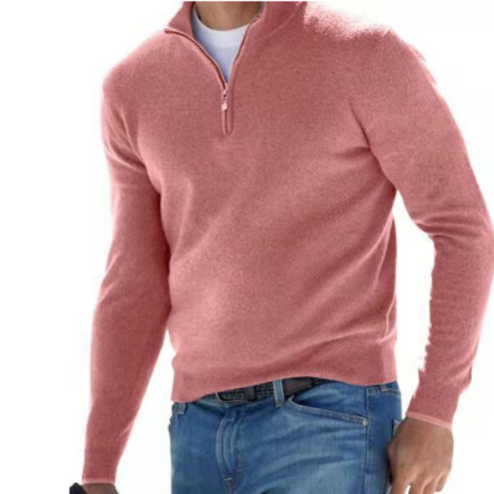 Jamal | Pull Chaud Pour Homme | Fermeture éclair