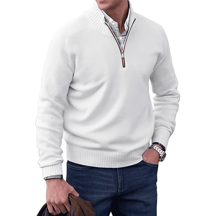 Kole | Pull Zippé Chaud Pour Homme