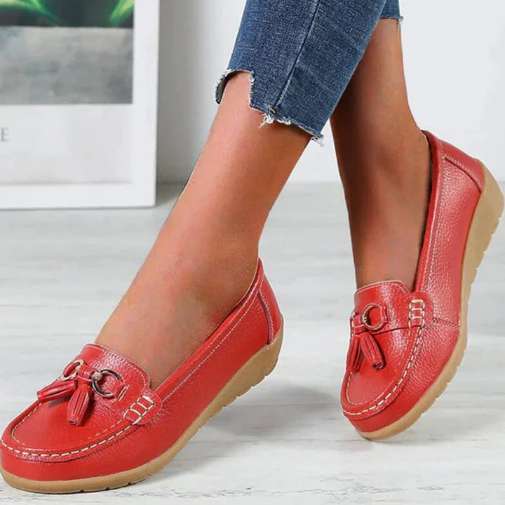 Léa | Mocassins pour Femme | À Franges, Slip-On & Décontractés