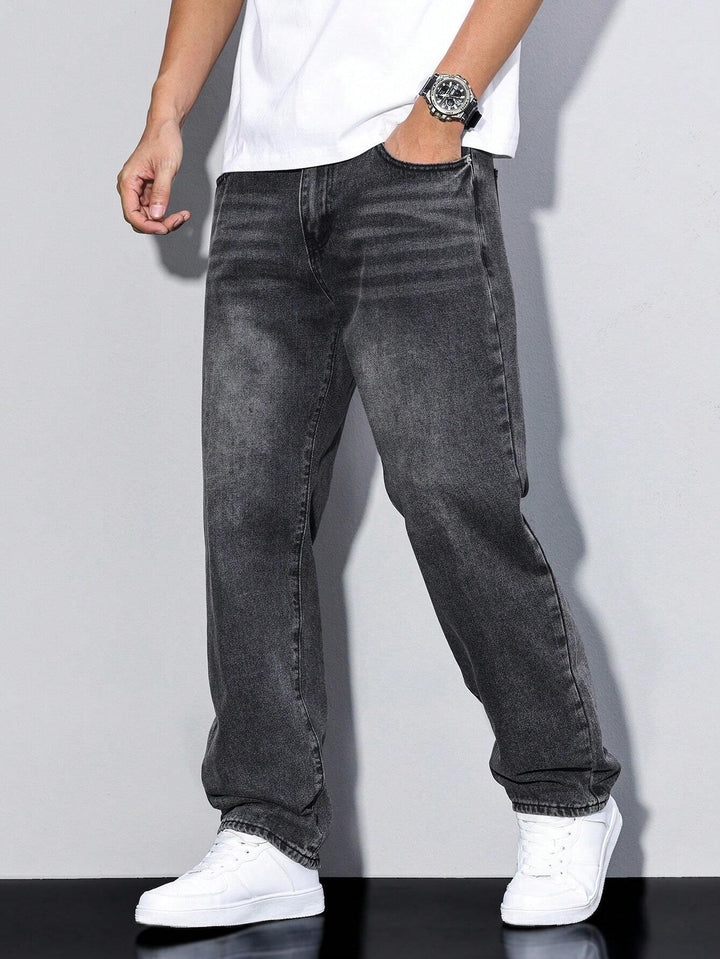 Baggy jeans voor heren - ruime pasvorm met zakken