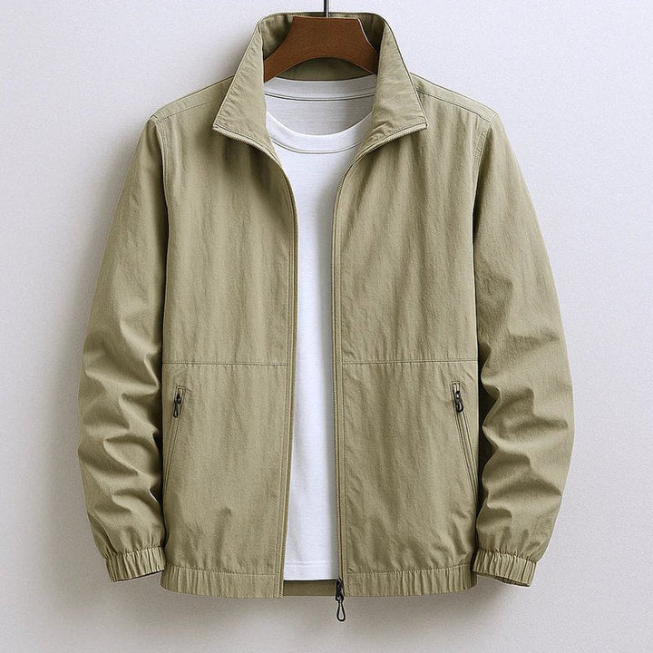 Veste d’Été Légère Homme – Respirante, Coupe Ajustée et Zippée