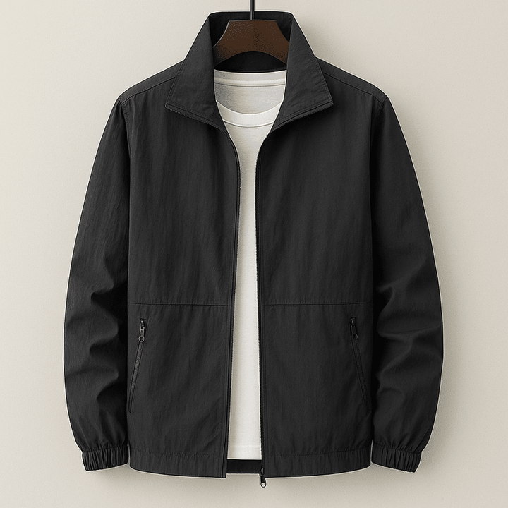 Veste d’Été Légère Homme – Respirante, Coupe Ajustée et Zippée