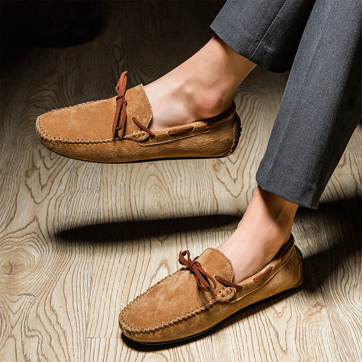 Invités À Un Mariage Mocassins Décontractés À Lacets Pour Homme | Moderne