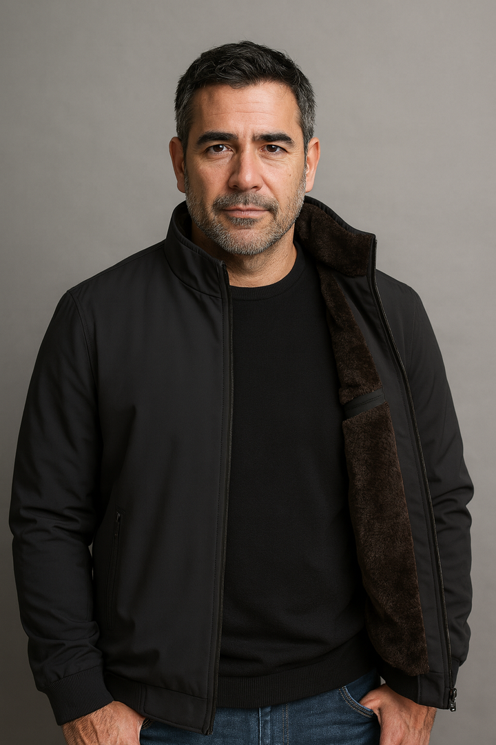 Men's Winter Jacket - Weather-Resistant and Lightweight Thermal Lining